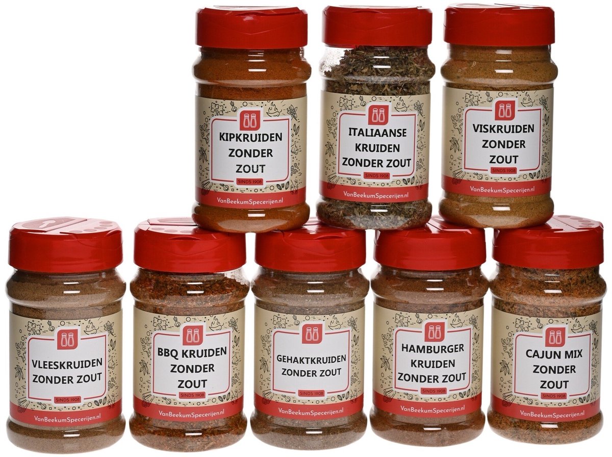 Goedkoopste Van Beekum Specerijen - Kruidenpakket Zonder Zout - 1 stuk