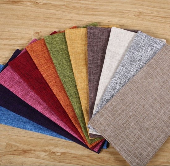 Lot de 2 housses de coussin décoratives – Décoration d'intérieur rustique et Boho – Taie d'oreiller en lin épais – Taie d'oreiller carrée – Avec fermeture éclair invisible – Convient pour canapé-lit et bureau (50 x 50 cm)