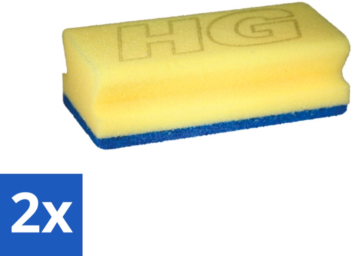 HG Sanitairspons - Voordeelverpakking - 2 stuks