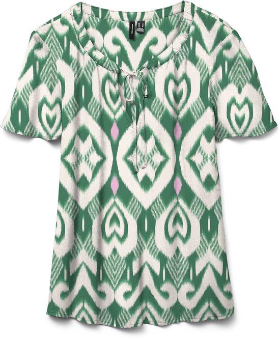 VERO MODA VMMENNY STRING SS TOP WVN GA Dames Top - Bosphorus Melis