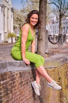 Mi Piace Travelstof Dames Hemd V-Hals - Kelp Forest - S/36 - 202129