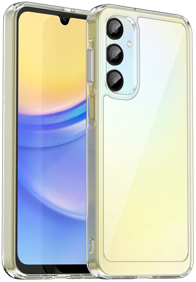 Hoesje geschikt voor Samsung Galaxy A26 - Phonesta Acrylic Hybrid Back Cover - Transparant