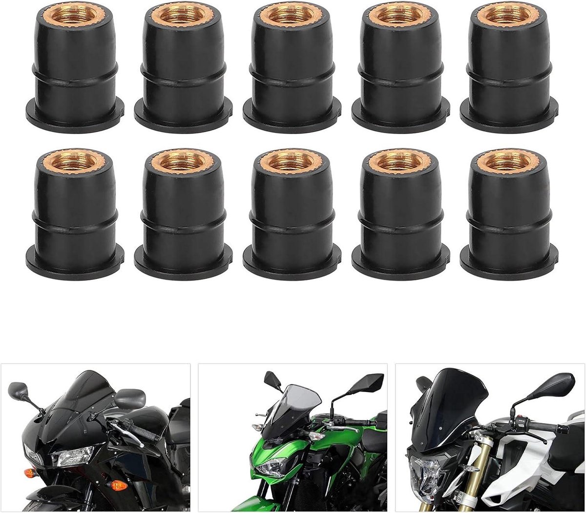4/5/6mm Metrisch Wellnut M4/M5/M6 Rubber Goed Noten Motorfiets Voorruit Fastener voorruit Schroeven – koop de beste producten in de online winkel 4/5/6mm Metrisch Wellnut M4/M5/M6 Rubber Goed Noten Motorfiets Voorruit Fastener voorruit Schroeven – koop de beste producten in de online winkel