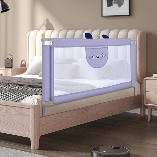 PRIMABOBO® | Beschermingsbarrière voor Bed - Opklapbaar Kinderbedhek