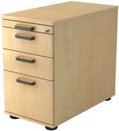 Ladeblok - 2 Lades - Esdoorn - 42,8 x 80 x 72-76 cm - Signa Sc40 SG