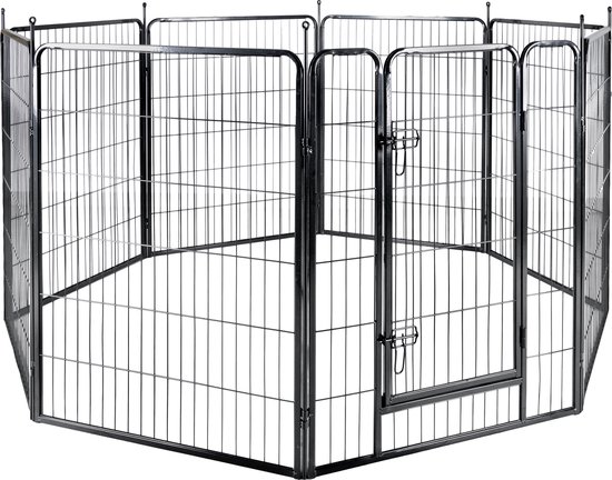 Puppyren ZECTA ZWART 205x196x100CM