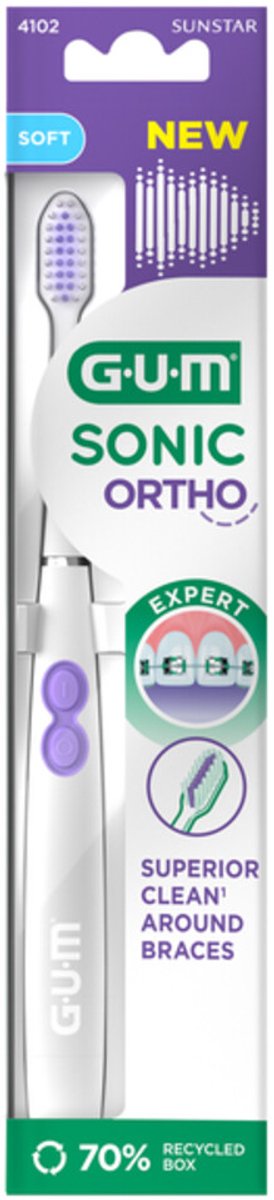 GUM Elektrische Tandenborstel Sonic Ortho -