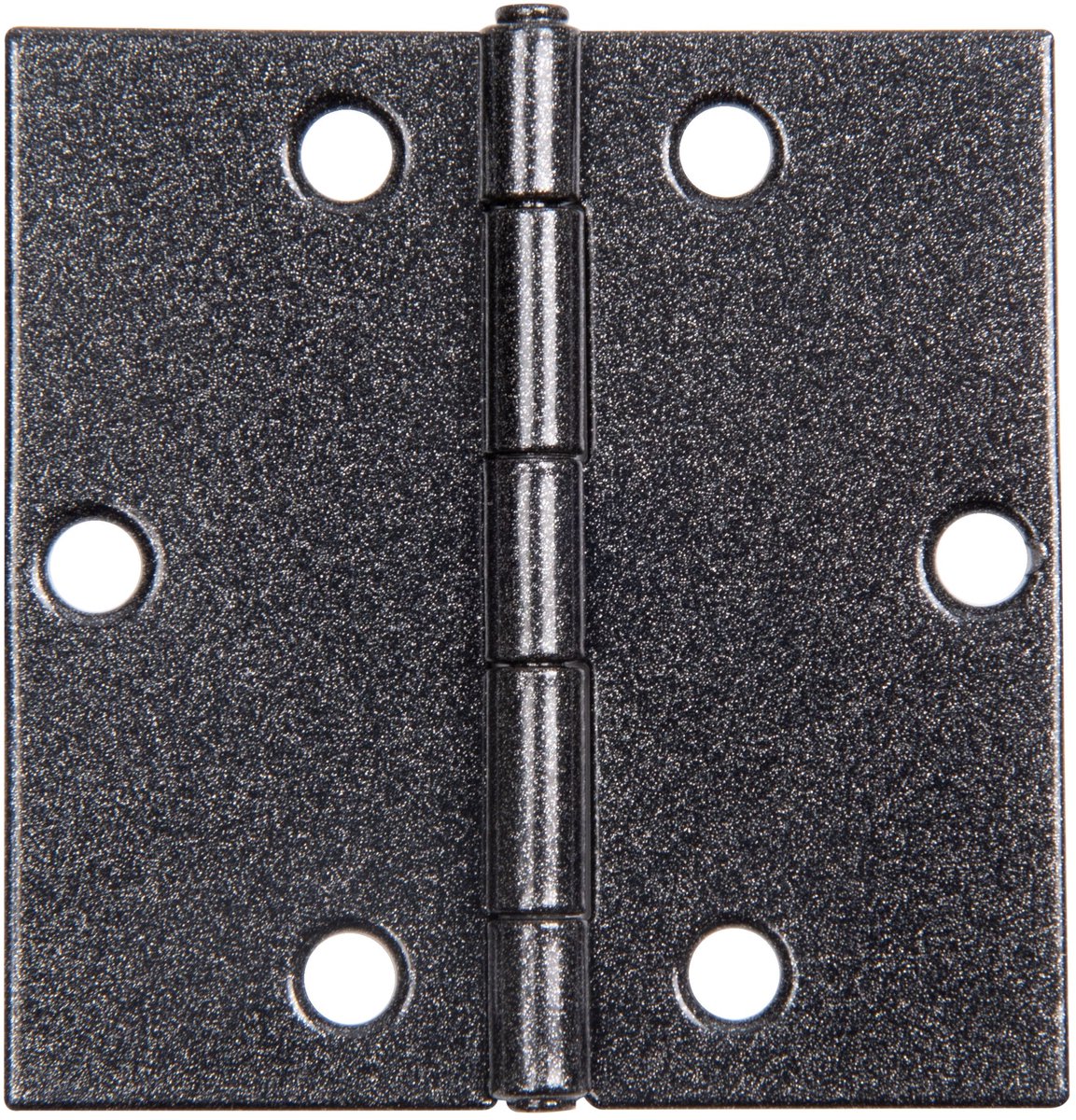 Alberts 823054 DURAVIS® vierkant scharnier, zwart diamant duplex gecoat, afmetingen 60 x 60 x 1 mm, set van 20