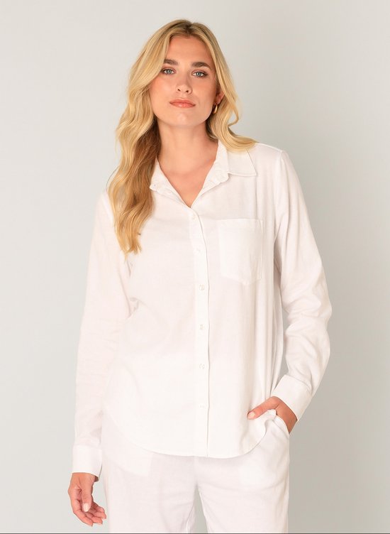 BASE LEVEL Yael Shirts - Natural White - maat 48