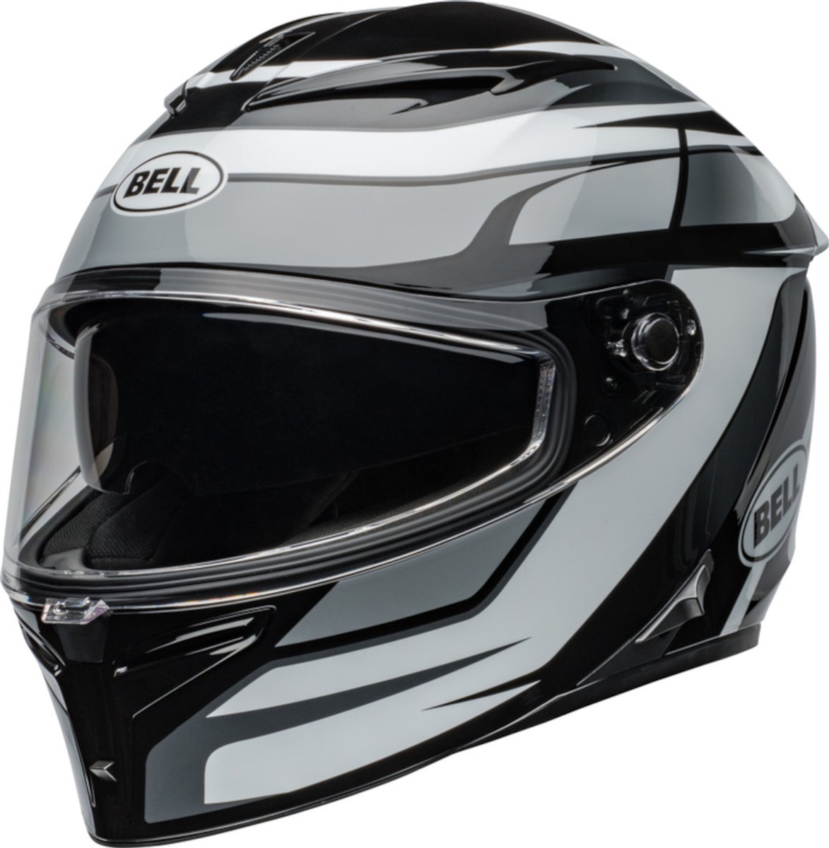 Bell Lithium MIPS Podium Zwart Wit Integraalhelm - Maat S - Helm