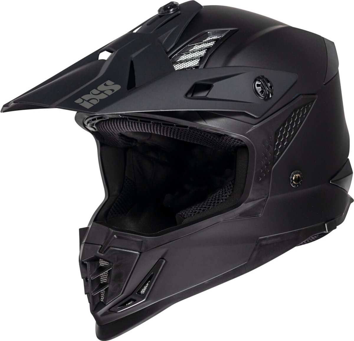 IXS iXS363 1.0 Mat Zwart Crosshelm - Helm