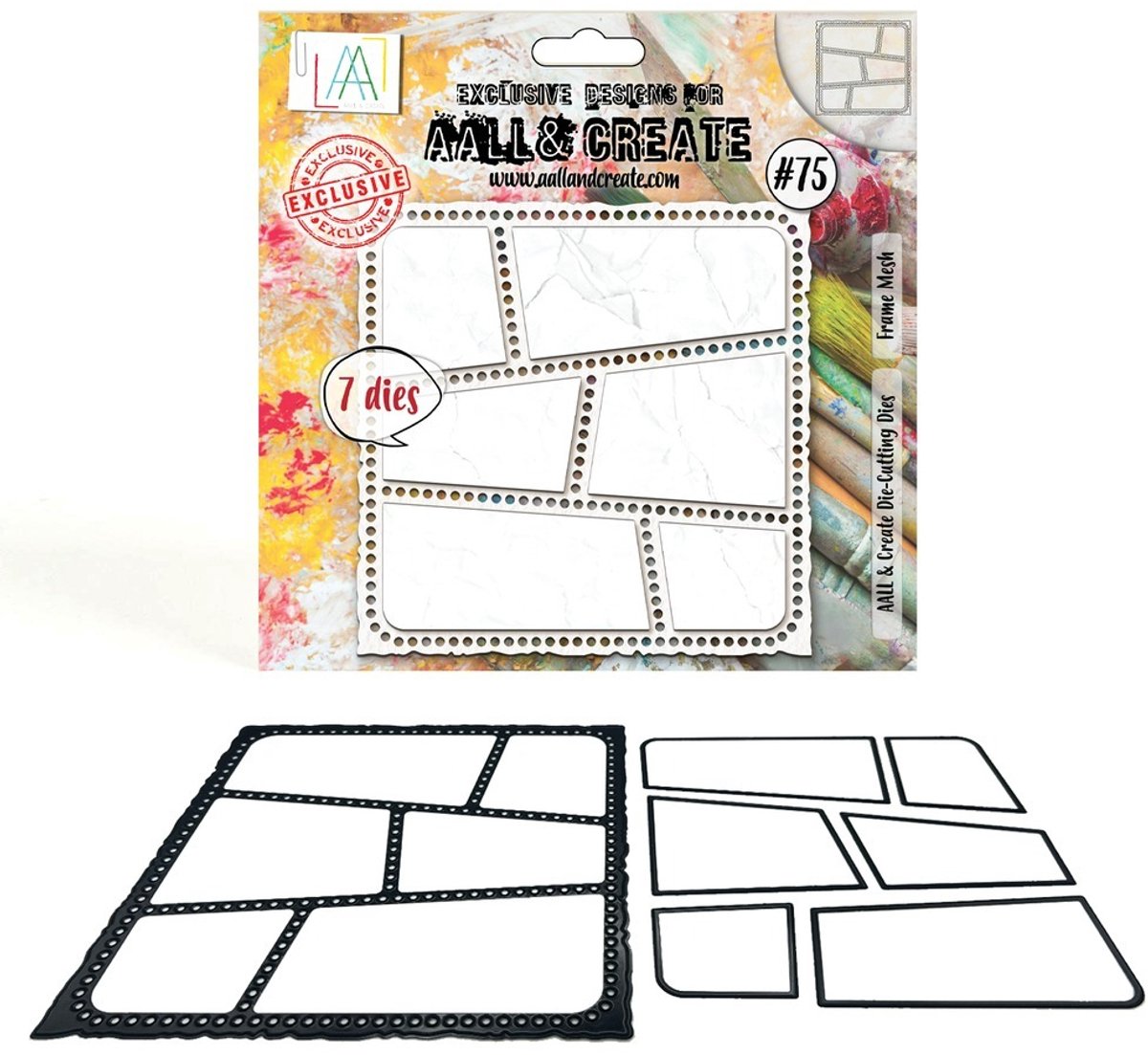 Aall & Create cutting dies - Frame mesh