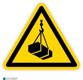 Simbol® - Autocollants Charge suspendue (W015) - Format 25 x 25 cm.