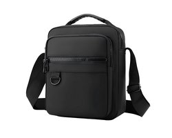 S4D® - Schoudertas - Schoudertassen Voor Heren - Crossbody Bag Heren - Schoudertas Mannen - Zwart