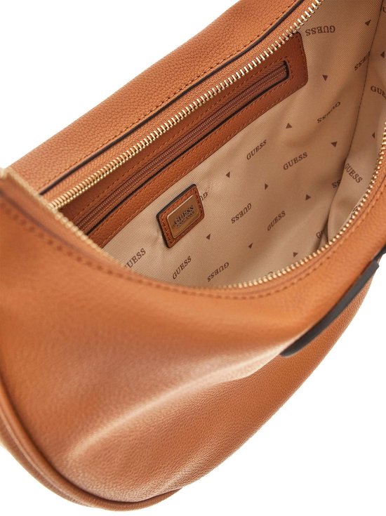 GUESS Sac à épaule Calebra Hobo Shoulder Bag Cognac Brun