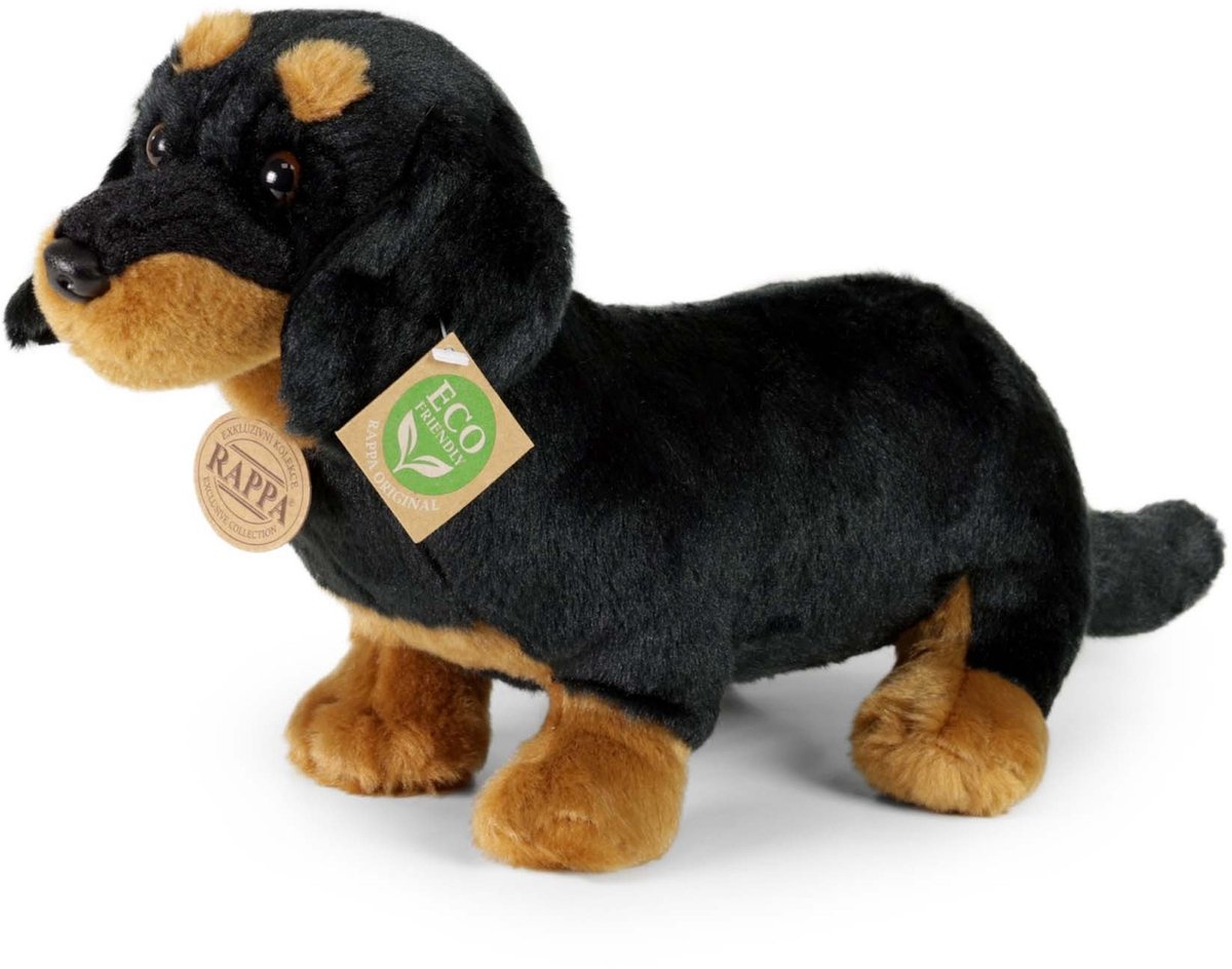 Pluche teckel 30 cm ECO-VRIENDELIJK