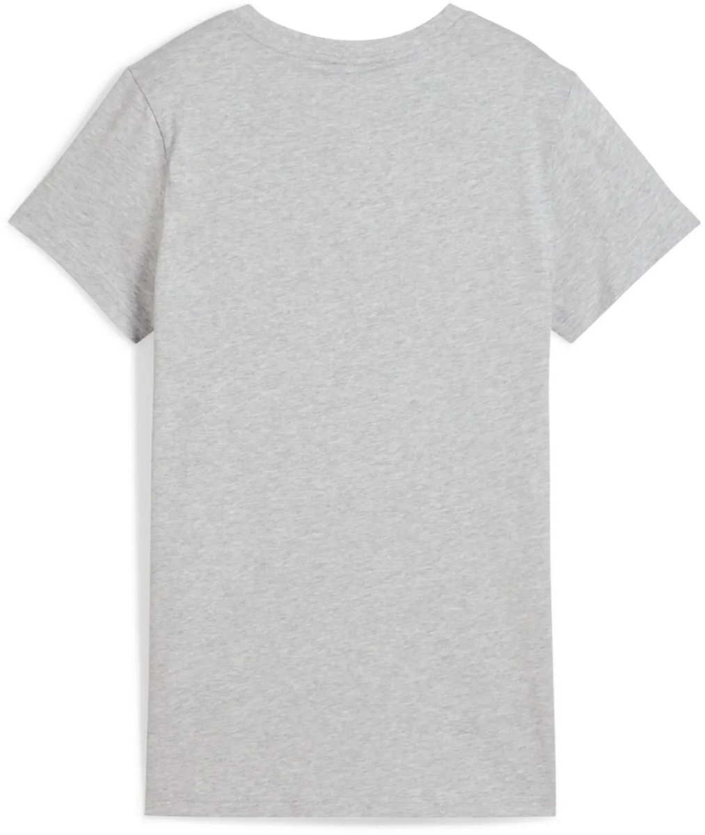 Puma Damen Shirt ESS No.1 Logo Tee 682370 Light Heather-S Grijs