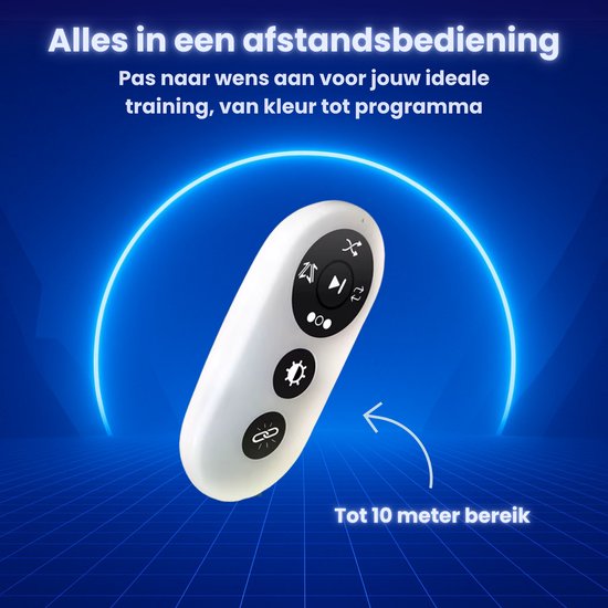Reactietrainingslicht, Agile Reaction Training Kit met afstandsbediening, 4 trainingsmodi, Snelheid/behendigheid/reactietijd verbeteren, voor fysiotherapie, fysieke training, hand-oogcoördinatie