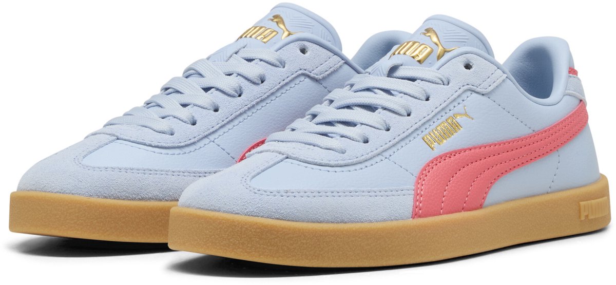 PUMA Puma Club II Era Jr Unisex Sneakers Haute Tropic-Peach Frost-PUMA Goud