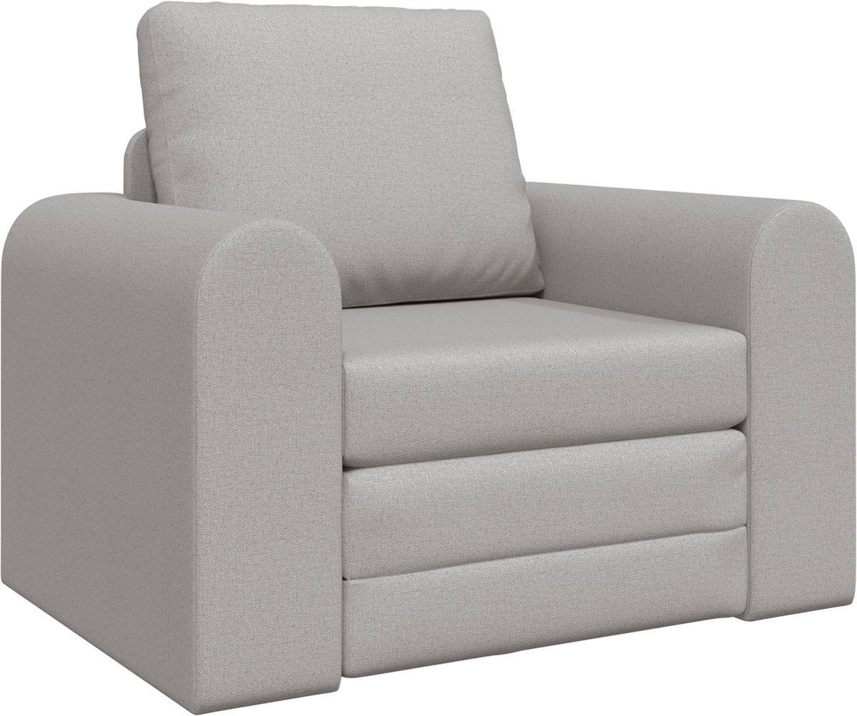 vidaXL Slaapbank - Wolkgrijs - 98 - x - 71 - x - 83 - cm - Stof Wolkengrijs