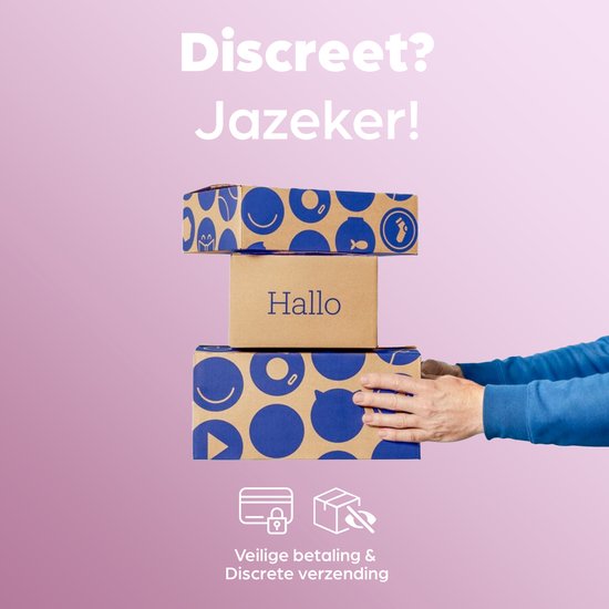 Dozen met Sinsaa's discrete verpakking en blauwe patronen. Veilige betaling & discrete verzending.