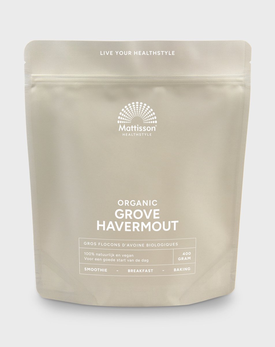 Goedkoopste Mattisson - Biologische Grove Havermout - 400 g