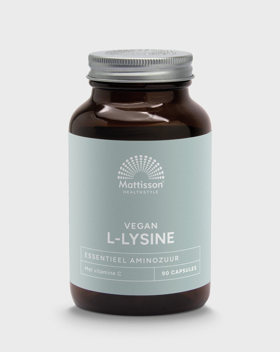 Goedkoopste Mattisson - L-Lysine met Vitamine C - Essentieel Aminozuur - 90 Capsules