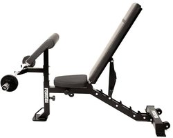 Force USA Mybench Adjustable Bench | Leg Developer | Height Adjustable | Preacher Curl Attachment