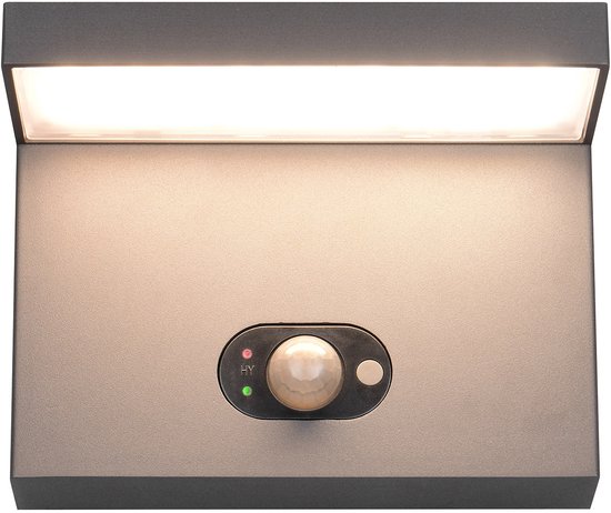 YTKIH Oplaadbare, op batterijen werkende buitenlamp met bewegingsmelder (3 maanden duur), 1800