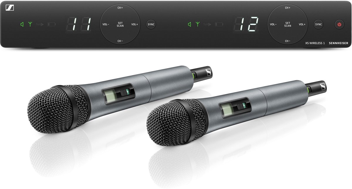 Sennheiser XSW 1-835 DUAL draadloze microfoonset