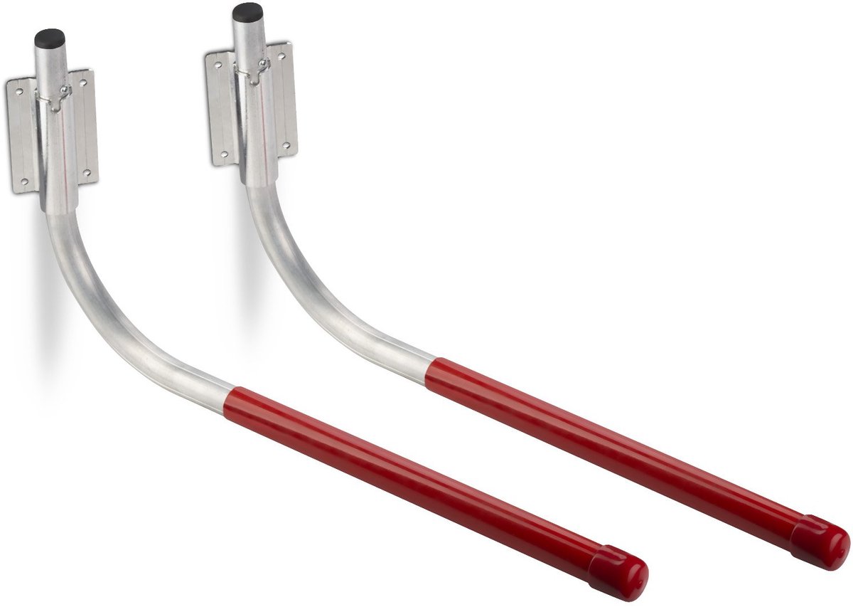 OrgaTech Set van 2 Fietshouder 270 x 550 mm met muurbevestiging