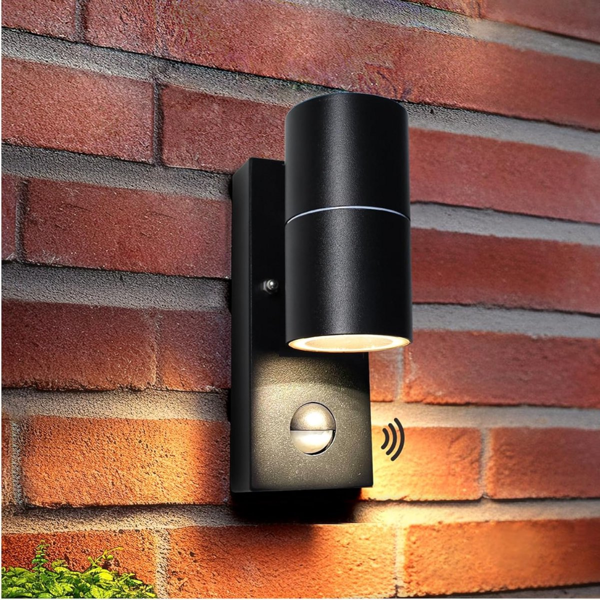 ZRSS® Buitenlamp met sensor dag en nacht - Wandlamp met bewegingsdetectie - LED