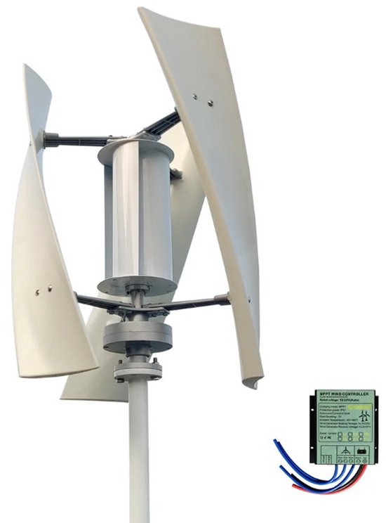 Produktbild von VERTIKALACHSEN WINDTURBINE GENERATOR Stromerzeugung Windturbinen Mit Controller 126961076858