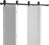 Rails voor Schuifdeur Hangend Dubbel 200 cm