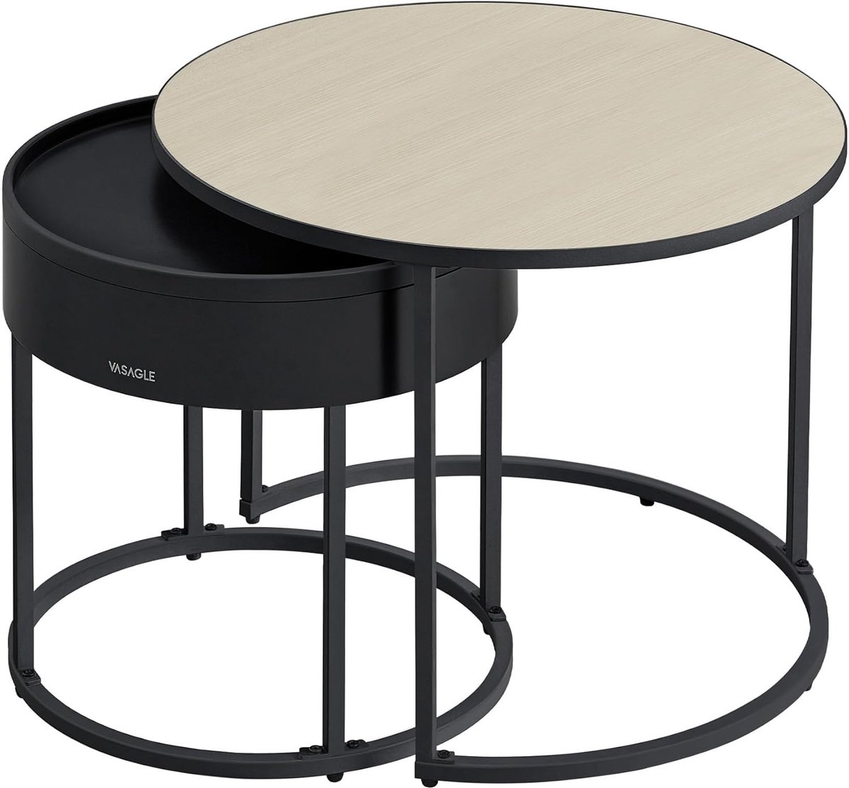 Fraaai - Sabela ronde salontafels - set van 2 | Leen Bakker