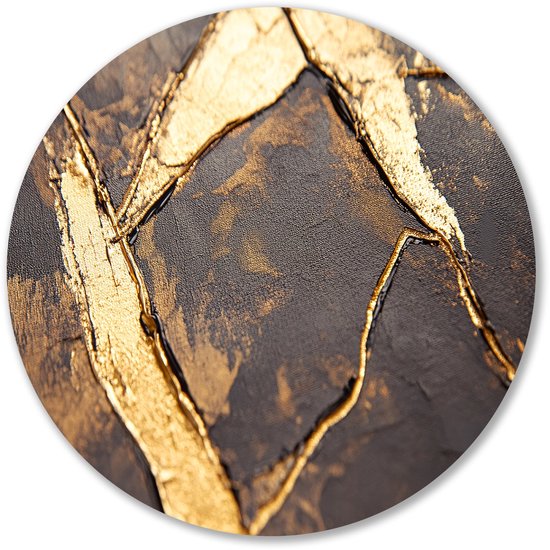 Kleurrijk modern en abstract portret met neon accenten van Carla Van