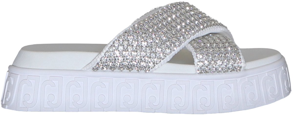 Liu Jo - witte sandalen met strass - maat 36