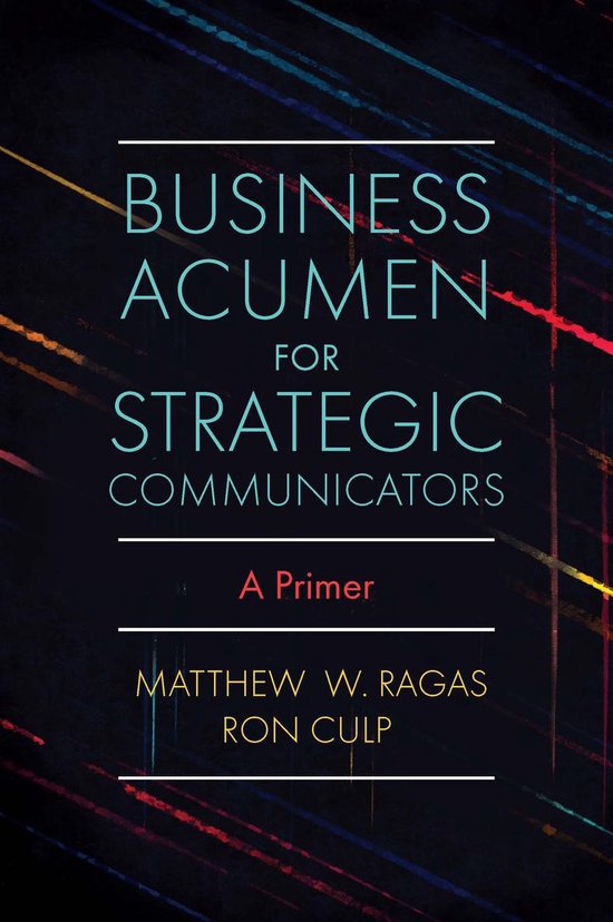 Business Acumen for Strategic Communicators - cover
