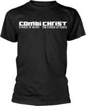 Combichrist Heren Tshirt -L- Combichrist Army Zwart