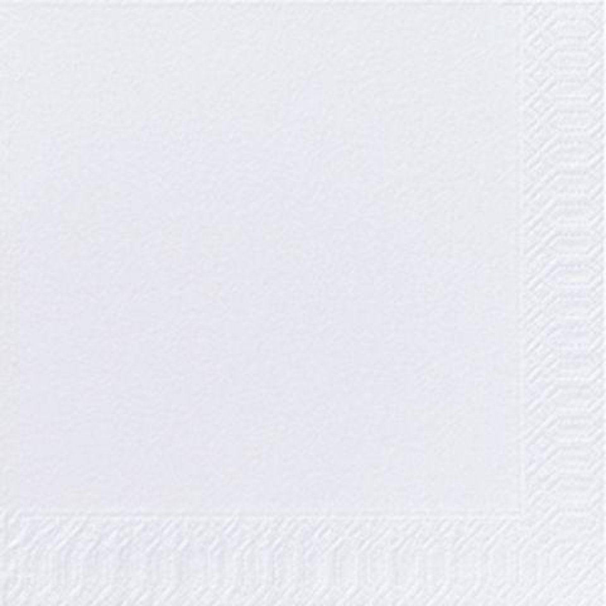 Duni Tissue servet 33 x 33 cm White 2-laags 10x300stuks