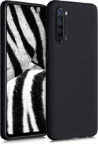 kwmobile telefoonhoesje voor Oppo Find X2 Lite - Hoesje voor smartphone - Back cover in mat zwart