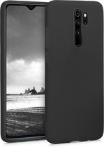 kwmobile telefoonhoesje voor Xiaomi Redmi Note 8 Pro - Hoesje voor smartphone - Back cover in mat zwart