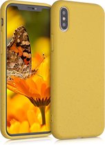 kalibri hoesje voor Apple iPhone XS - backcover voor smartphone - geel