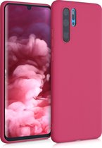 kwmobile telefoonhoesje voor Huawei P30 Pro - Hoesje voor smartphone - Back cover in mat fuchsia