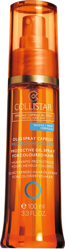 Collistar Zon Hair Protective Oil Spray (Coloured Hair) - 100 ml - Haarolie  | bol