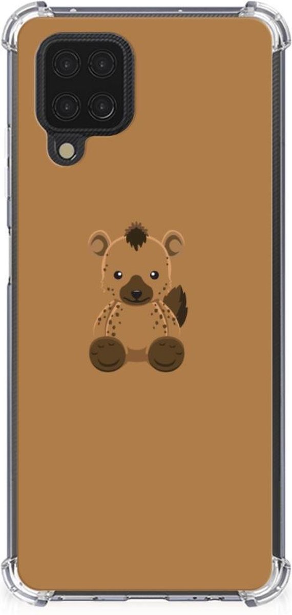 TPU Case Anti-Shock voor Samsung Galaxy A12 Stevig Bumper Hoesje Baby Hyena