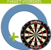 Dartbord Surround VoordeelPakket - Blade 5 -  Rubberen Surround-- (Aqua)   Aqua