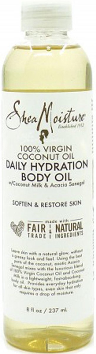 Shea Moisture Virgin Coco Daily Hydr. Body Oil 8 Oz.