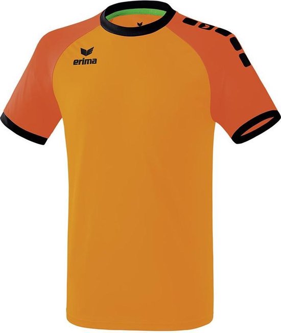 Erima Zenari 3.0 Shirt Kind Oranje-Mandarijn-Zwart Maat 164