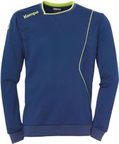 Kempa Curve Training Top Diep Blauw-Fluo Geel Maat 2XL